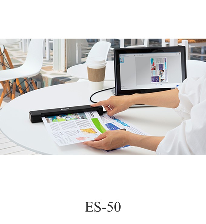 Epson WorkForce ES50 Portable Sheetfed Document Scanner