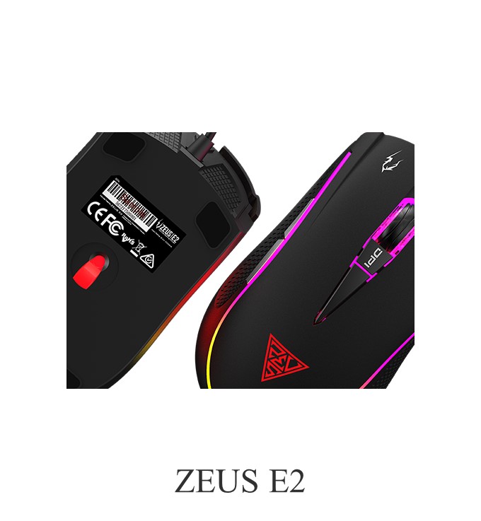 ZEUS E2 Optical Gaming Mouse & Mouse Pad Combo