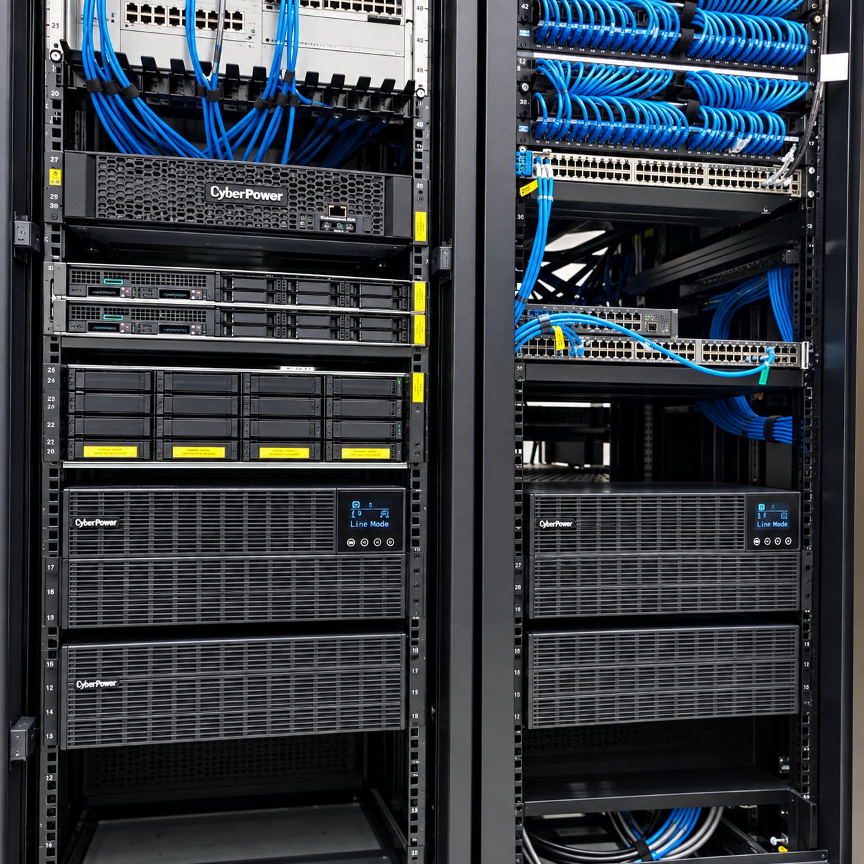 Technician configuring server